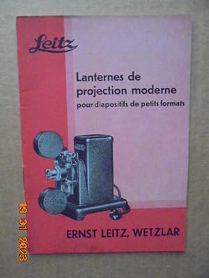Leitz Lanternes de projection moderne pour diapositifs de petits formats