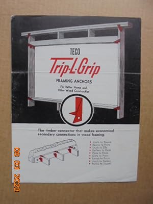 Imagen del vendedor de TECO Trip-L-Grip Framing Anchors a la venta por Les Livres des Limbes