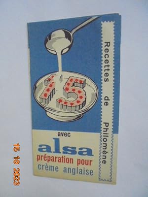 15 Recettes de Philomene avec ALSA preparation pour creme anglaise
