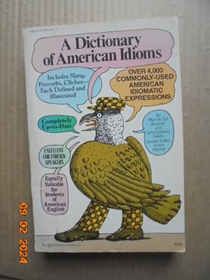 Bild des Verkufers fr Dictionary of American Idioms zum Verkauf von Les Livres des Limbes