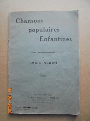 Chansons populaires enfantines avec accompagnement