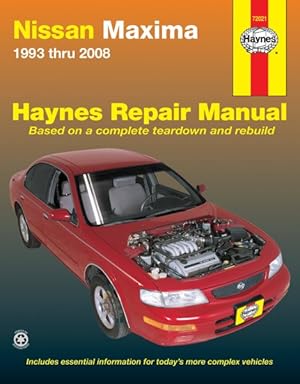 Immagine del venditore per Nissan Maxima Automotive Repair Manual : 1993 Thru 2008 venduto da GreatBookPrices
