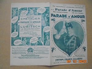 Seller image for Parade D'amour - My Love Parade - Pour Chant Avec Paroles [partition] for sale by Les Livres des Limbes