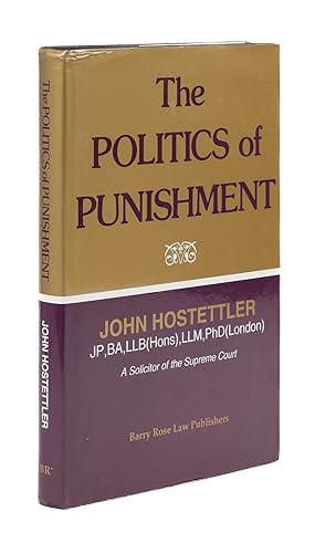 Image du vendeur pour The Politics of Punishment mis en vente par The Lawbook Exchange, Ltd., ABAA  ILAB