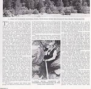 Imagen del vendedor de Climbing in Yosemite National Park, California. Several pictures and accompanying text, removed from an original issue of Country Life Magazine, 1977. a la venta por Cosmo Books