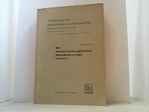 Bild des Verkufers fr Die hannoversch-englischen Subsidienvertrge 1702-1748. zum Verkauf von Antiquariat Uwe Berg