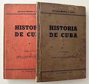 Curso de Historia de Cuba, de acuerdo con el nuevo programa para el Bachillerato elemental. 2 tomos