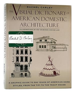 THE VISUAL DICTIONARY OF AMERICAN DOMESTIC ARCHITECTURE SIGNED