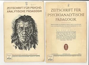 Zeitschrift für psychoanalytische Pädagogik. Hrsg. v. Anna Freud, Heinrich Meng u. a.