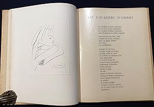 Seller image for PICASSO, LAPORTE. Les Cavaliers d Ombre. 7 engravings by Picasso + Suite for sale by Marninart, Inc (ABAA - ILAB)