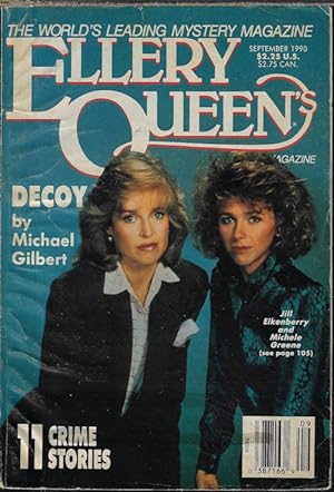 Immagine del venditore per ELLERY QUEEN Mystery Magazine: September, Sept. 1990 venduto da Books from the Crypt