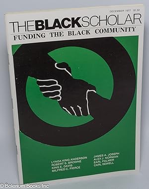 Seller image for The Black Scholar: Volume 9, Number 4, December 1977: Funding the Black Community for sale by Bolerium Books Inc.