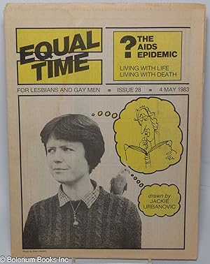 Bild des Verkufers fr Equal Time: for lesbians & gay men; #28, May 4, 1983: ? The AIDS Epidemic zum Verkauf von Bolerium Books Inc.