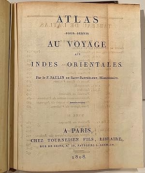 Atlas pour Servir au Voyage aux Indes Orientales