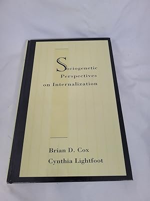 Seller image for Sociogenetic Perspectives on Internalization for sale by Third Person Books