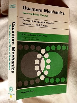 Seller image for Quantum Mechanics Non-Relativistic Theory, Third Edition: Volume 3 for sale by Superbbooks