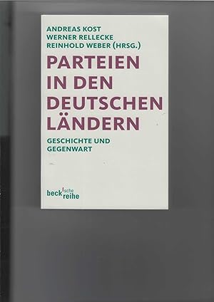 Bild des Verkufers fr Parteien in den deutschen Lndern. Geschichte und Gegenwart. zum Verkauf von Antiquariat Frank Dahms