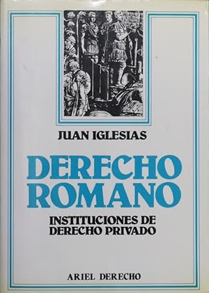Imagen del vendedor de Derecho romano instituciones de derecho privado a la venta por Librera Alonso Quijano