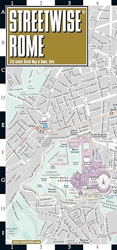 Bild des Verkufers fr Streetwise Rome Map - Laminated City Center Street Map of Rome, Italy zum Verkauf von moluna