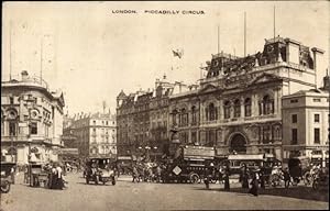 Ansichtskarte / Postkarte West End London City England, Piccadilly Circus