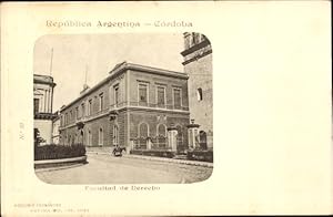 Imagen del vendedor de Ansichtskarte / Postkarte Crdoba Argentinien, Facultad de Derecho a la venta por akpool GmbH