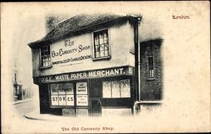 Immagine del venditore per Ansichtskarte / Postkarte London City England, The Old Curiosity Shop venduto da akpool GmbH