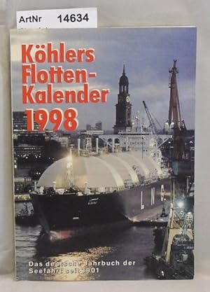 Seller image for Khlers Flottenkalender 1998, 86. Jahrgang, for sale by Die Bchertruhe