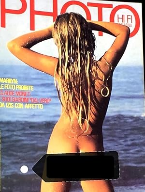 Bild des Verkufers fr Eva Ionesco by Jacques Bourboulon Legendary Ibiza shots PHOTO Magazine 1980 zum Verkauf von Magscorner