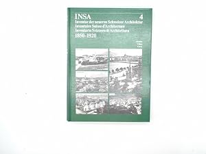 Inventar der neueren Schweizer ArchitekturTeil: 4., Städte Delémont, Frauenfeld, Fribourg, Genève...