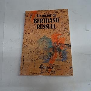 Seller image for LO MEJOR DE BERTRAND RUSSELL. for sale by Librera J. Cintas