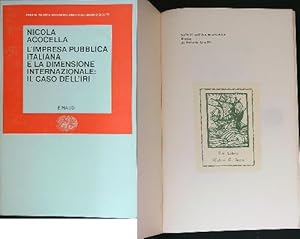 Immagine del venditore per L'impresa pubblica italiana e la dimensione internazionale venduto da Librodifaccia