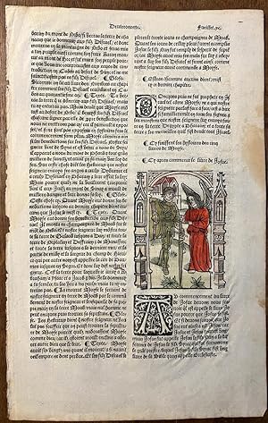 Devotional woodcut illustrations, theology | Three sheets with devotional woodcuts, bookillustrat...