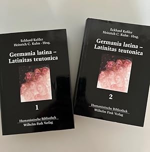 Bild des Verkufers fr Germania latina. Latinitas teutonica. [2 Bde., =komplett]. Politik, Wissenschaft, humanistische Kultur vom spten Mittelalter bis in unsere Zeit. zum Verkauf von Wissenschaftl. Antiquariat Th. Haker e.K