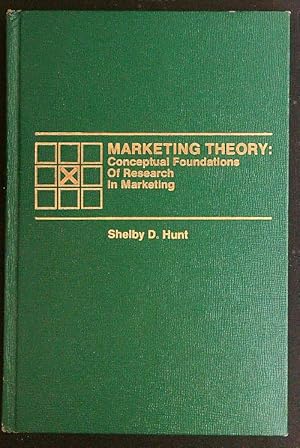 Imagen del vendedor de Marketing theory: Conceptual foundations of research in marketing a la venta por Librodifaccia