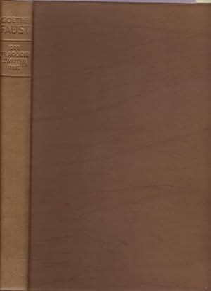 Seller image for Faust : der Tragdie zweiter Teil / Johann Wolfgang Goethe ; mit den 143 Federzeichnungen von Max Beckmann for sale by Licus Media