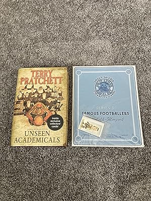 Seller image for UNSEEN ACADEMICALS: EXCLUSIVE UK FIRST EDITION HARDCOVER WITH PROMO CARDS AND COMPLETE ALBUM for sale by Books for Collectors