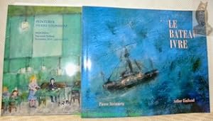 Seller image for 2 Titres. 1. Le bateau ivre. 2. Peintures: Pierre Steinmetz. Montana, Tea-room Taillens, novembre 2016 - janvier 2017. for sale by Bouquinerie du Varis