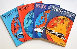 LA CONQUÊTE DE L'ATLANTIQUE NORD 4 tomes, Icare n° 155 157 159 et 161.