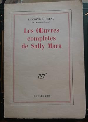 Imagen del vendedor de QUENEAU Oeuvres Completes de SALLY MARA NRF EO 1962 IRLANDE a la venta por CARIOU1