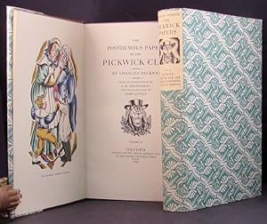 Seller image for THE POSTHUMOUS PAPERS OF THE PICKWICK CLUB With an Introduction by G.K. Chesterton and Illustrations by John Austen. for sale by Buddenbrooks, Inc.