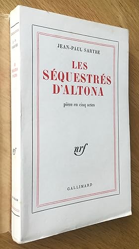 Les séquestrés d Altona. Pièce en cinq actes.