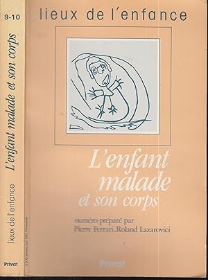 Immagine del venditore per L'enfant malade et son corps, dans la revue Lieux de l'Enfance, n 9-10 de janvier-juin 1987 venduto da PRISCA