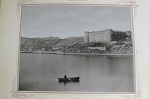 "Schloss Frangipani in Portorè bei Fiume". Vier Fotografien von Schloss Nova Kraljevica, einem de...