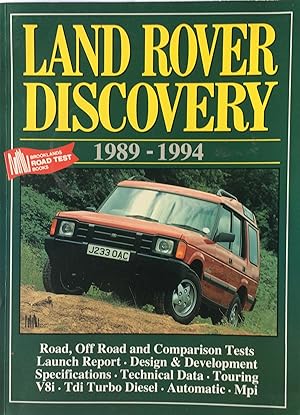 Immagine del venditore per Land Rover Discovery 1989-1994. venduto da R.G. Watkins Books and Prints