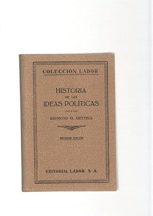 Seller image for Historia de las ideas politicas Volumen I for sale by El Boletin