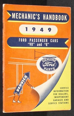 1949 Ford Car Mechanic's Handbook Original