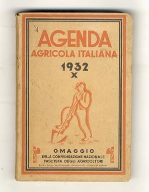 AGENDA agricola italiana 1932.