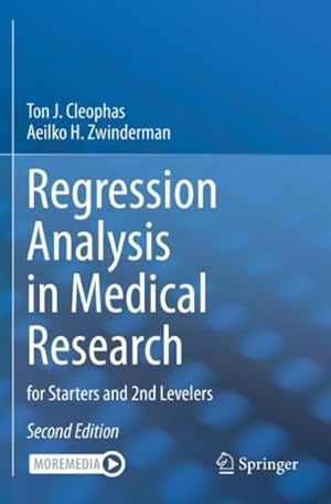 Image du vendeur pour Regression Analysis in Medical Research : For Starters and 2nd Levelers mis en vente par GreatBookPrices