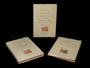 Imagen del vendedor de Lettres de Chopin et de George Sand - Chopin et George Sand  Majorque - Un hiver  Majorque. a la venta por Babel Librairie