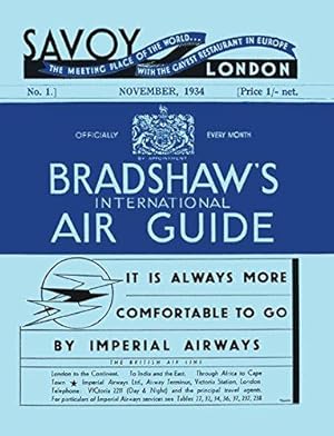 Bild des Verkufers fr Bradshaw  s International Air Guide, 1934 zum Verkauf von WeBuyBooks